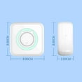 thumbnail image 7 of Maker  Photo Printer Multifunction Portable Printer Wireless  Mini Printer Support BT Connection For Smartphone With 6 Thermal Paper Rolls+5 Self-adhesive Paper, 7 of 7