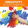 thumbnail image 5 of Crayola Washable Finger Paint, Violet, 16 oz, Pack of 3, 5 of 6