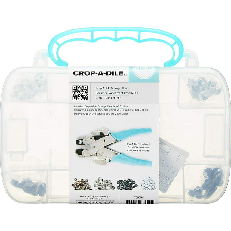 Crop-A-Dile Punch and Pink Case - Heidi Swapp Shop