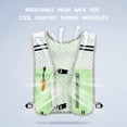thumbnail image 3 of Running Hydration Vest Backpack, Lightweight Breathable Running Vest Pack with Water Storage for Marathon, Trail Running, Hiking, Cycling, 3 of 6