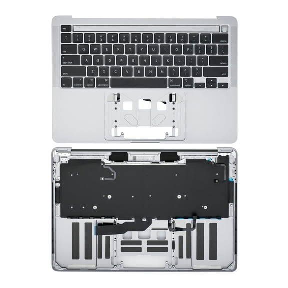 Replacement Top Case With Keyboard Compatible For MacBook Pro 13" (A2251 / Mid 2020) (US Keyboard) (Space Gray)