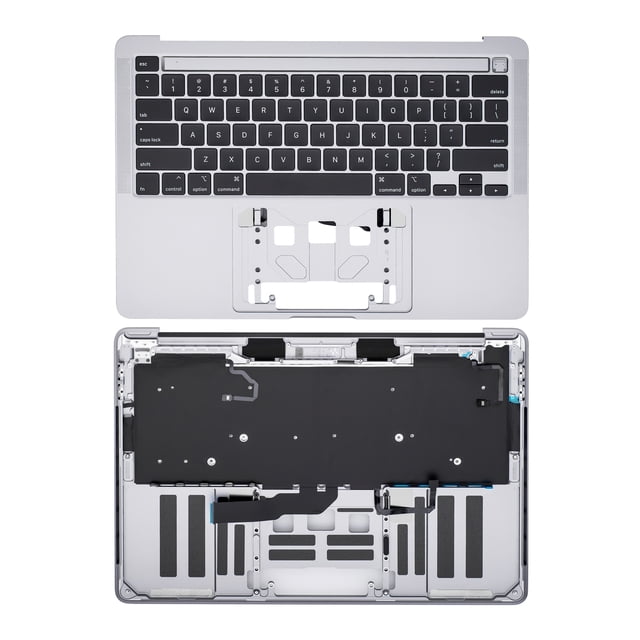 Étui de Remplacement avec Clavier Compatible pour MacBook Pro 13 Pouces (A2251 / Mi-2020) (Clavier US) (Gris Cosmique)