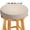@1, variant on Round Stool Seat Cushion 10/11/12/13/15/16/18" Chair Pad with Ties - Non-Slip Round Bar Stool Cushions Thick & Comfy Memory Foam for Stools/Chairs/Kitchen/Dining(@2,12x2in)