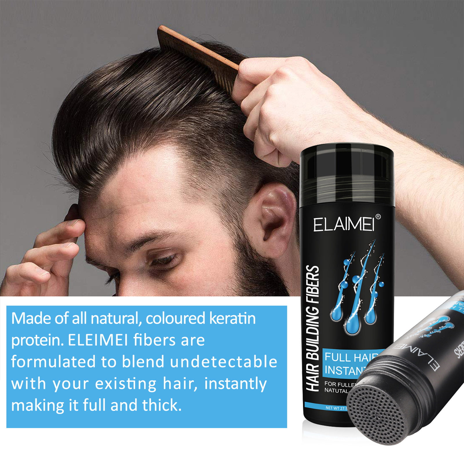 How Long Do Hair Fibers Last On Hair? Toppik Blog | Hair Fibers For  Thinning Hair With Spray Natural Formula Thicker Fuller Hair In 15 Seconds  Conceals Hair Loss Look Younger Designed