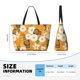 thumbnail image 4 of Fotbe White Floral and Butterflies Bolsa de Viaje para Playa - Resistente al Agua, Bolsa Tote de Gran Capacidad y Ligera con 7 Bolsillos para Mujeres y Hombres, 4 of 7