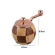 thumbnail image 5 of Tablero de ajedrez manivela pimienta molinillo cocina madera maciza tarro de condimento, 5 of 11
