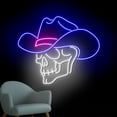 thumbnail image 5 of Handmadetneonsign Skull Neon Sign, Skeleton Neon Light Wall Art Decor, Death House Wall Decor 51852, 5 of 5