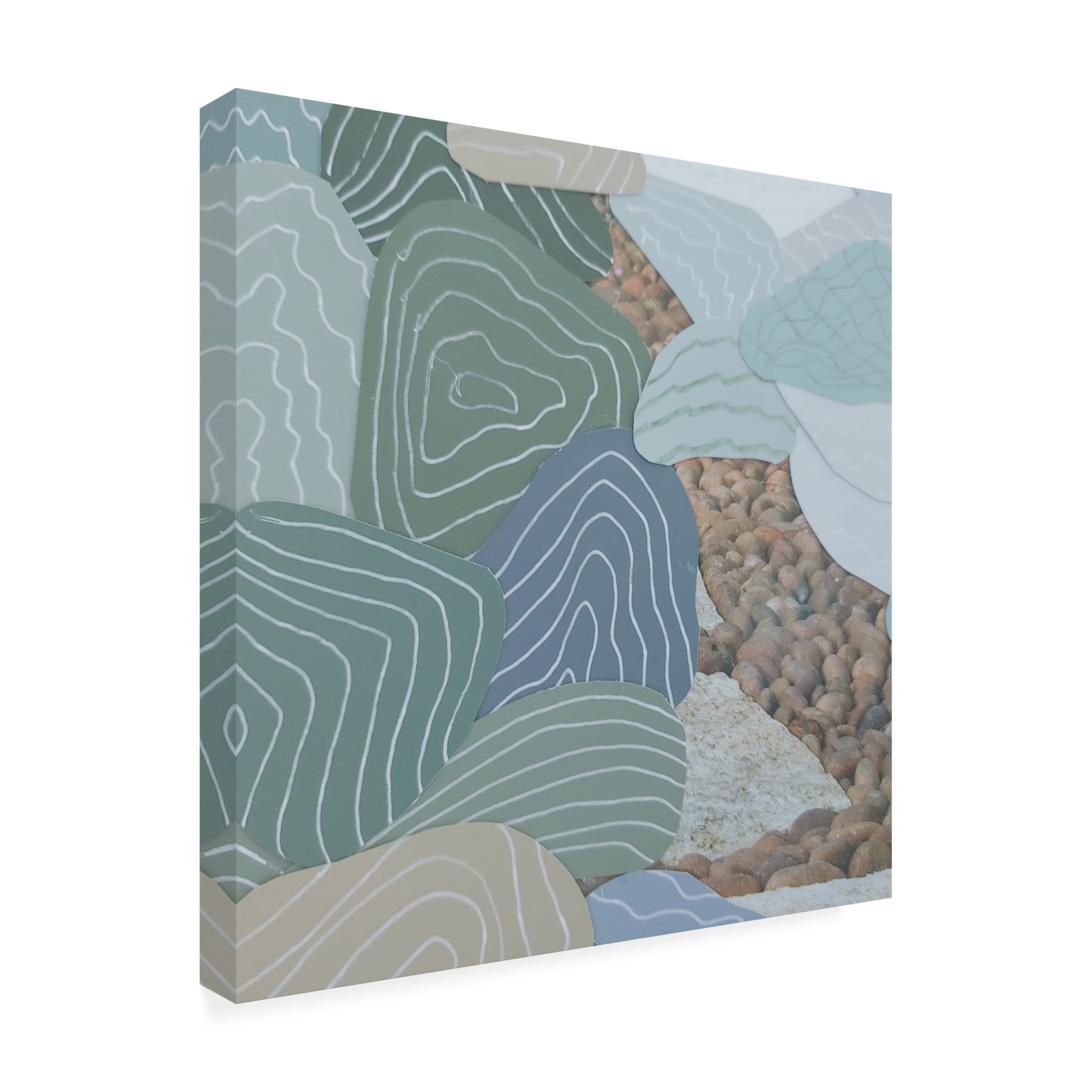 Trademark Fine Art Coco Good  Rice Paddies III Canvas Wall Art