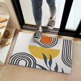 thumbnail image 2 of Bohemian Retro Floral Non-Slip Entryway Door Mat,Boho Indoor Decor Durable Low Plush Door Mat,Washable Welcome Rug for Patio Hallway Home Decor 16x24 Inches, 2 of 7