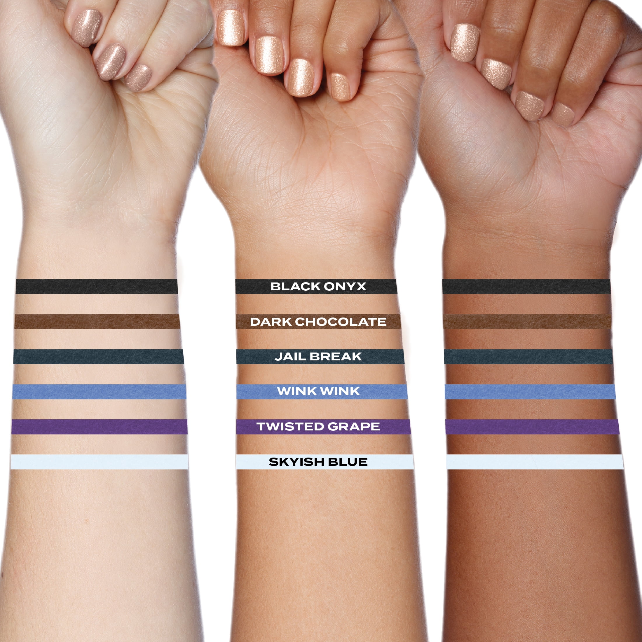 Hard Candy Party Lines Gel Eyeliner, Pencil Liner, 12HR Waterline Safe, Jailbreak, Matte Grey