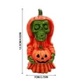 thumbnail image 3 of Transformez Votre Espace avec Notre Décoration de Citrouille d'Halloween Adorable Petite Figurine Statue Design Faite d'Un Matériau en Résine Résilient! K2so Ornement Pack d'Ornements Ornement Filleule Noël, 3 of 3