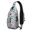 Grey-88, variant on Crossbody Sling Backpack for Women Men Ocean Cute Shark Shoulder Sling Crossbody Casual Chest Bag for Travel Sports Running Hiking