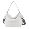 thumbnail image 1 of Bolso Hobo Montana West MWC-085BWT de piel vegana suave para mujer, 1 of 6