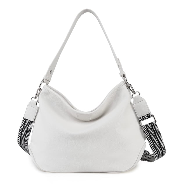 Bolso Hobo Montana West MWC-085BWT de piel vegana suave para mujer