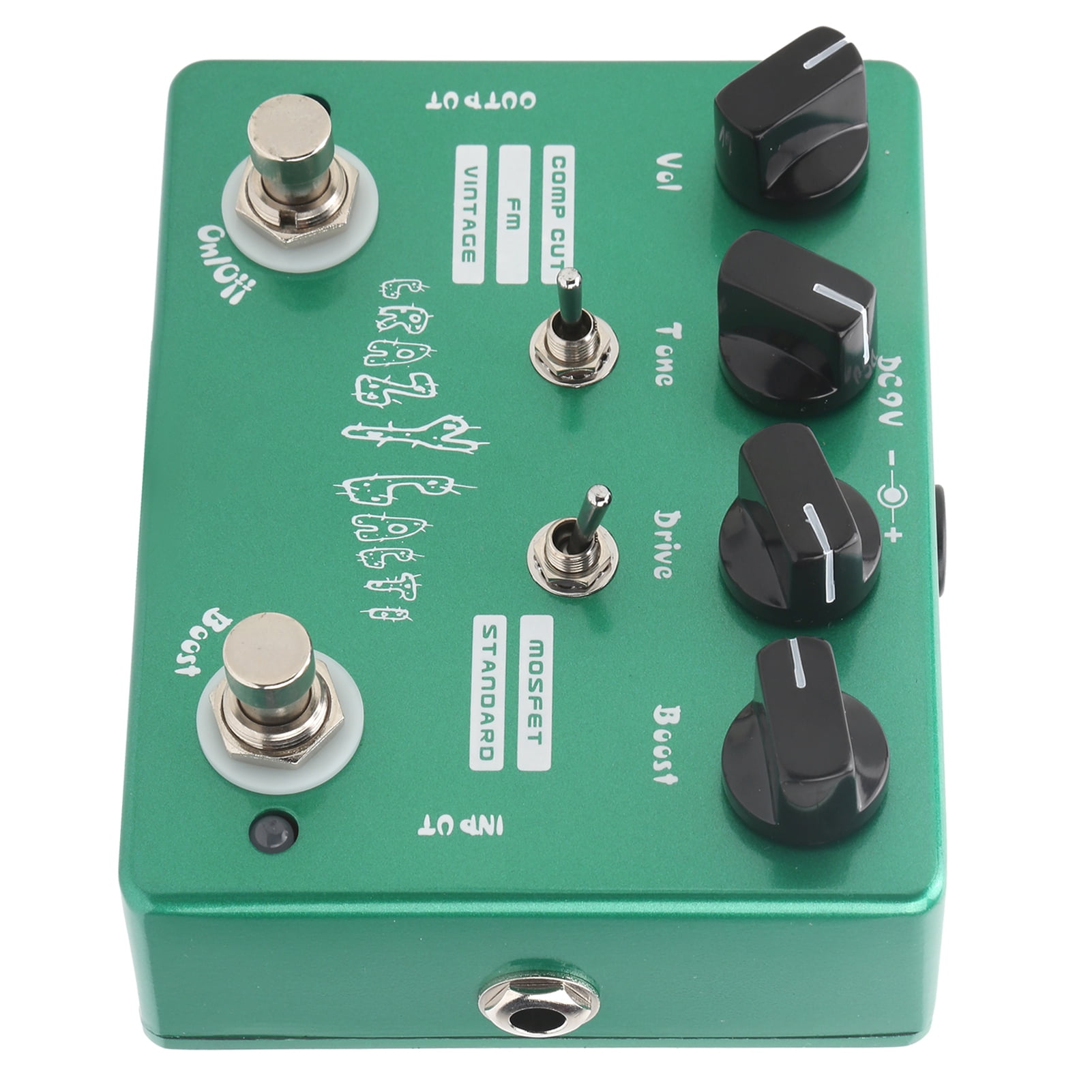 Overdrive Pedal Electric Guitar Classic Effect Parts Musical Instrument Accessories