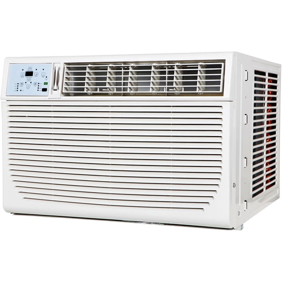 (Open Box) Keystone 18,000 BTU 230V 1000-sq. ft. Window Mounted Air Conditioner with Heat