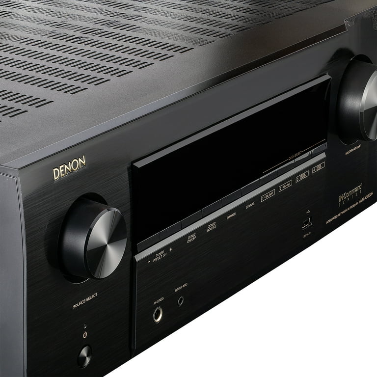 Denon AVR-X3800H 9.4-Channel Network A/V Receiver Bundle Including
