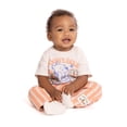 thumbnail image 4 of Winnie the Pooh Baby Boys Short Sleeve Graphic Tee and Stripe Pants Set, 2-Piece, Sizes 0/3M-24M, 4 of 8