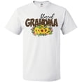 thumbnail image 3 of Inktastic Blessed Grandma Sunflowers and Leopard Print T-Shirt, 3 of 5