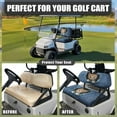 thumbnail image 4 of Bulopur Funny Cat Golf Cart Seat Covers Ezgo Txt Golf Cart Seat Dust Cover for Bench and Backrest Kitten Print 2 Pieces Golfcart Accessories for Women, 4 of 8