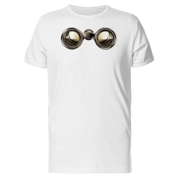 Old Binoculars Drawing Tee Men's -Image by Shutterstock