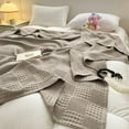 thumbnail image 3 of Blanket,Bedding Pure Cotton Blanket Lightweight Warm Blanket Soft And Breathable Suitable For All Seasons, 3 of 9