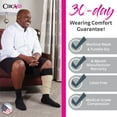 thumbnail image 6 of Circaid Juxtalite HD Compression Wrap - 20-50 mmHg Short  Black X-Large, 6 of 6
