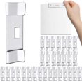 thumbnail image 1 of LAICAIW Vertical Blind Repair Vane Savers, Metal Vertical Blind Repair Tabs, Vertical Blind Repair Clips for Vertical Blinds Replacement Slats, White (50), 1 of 6