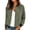 Green, variant on ShomPort Women's Casual Jackets Long Sleeve Zip up Lightweight Windbreaker Coat Trendy Outerwear with Pockets