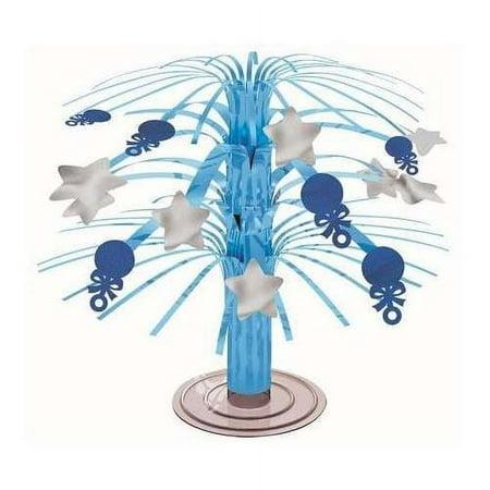 Baby Shower Blue Mini Cascade Centerpiece (1pc)