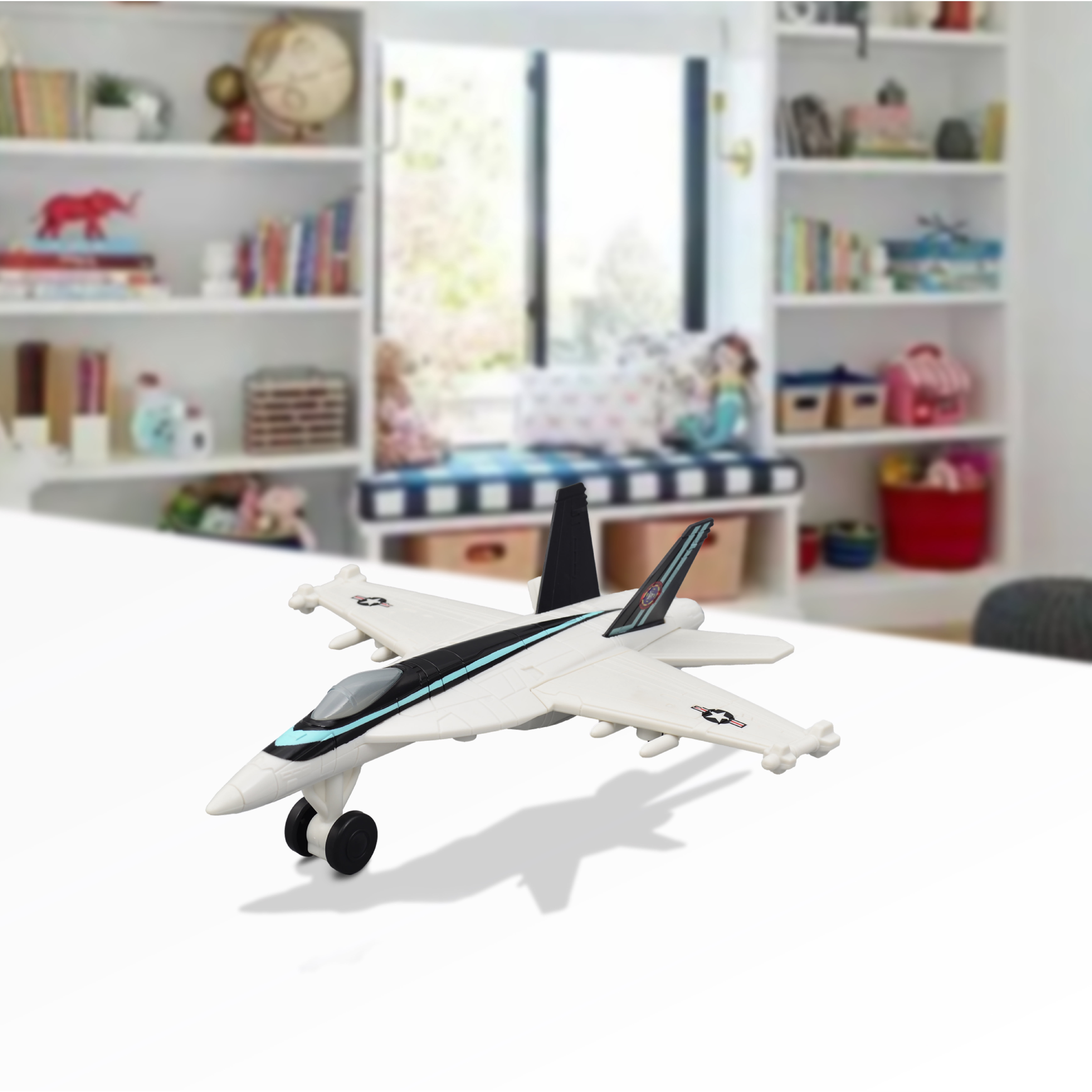 Legend Toys TOP GUN F/A-18 10" Motion Sensor Lights and Sounds Plane