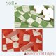 thumbnail image 5 of Paquete de 2 toallas de baño Jacquotha Checkered, 140 x 70 cm, naranja y verde, 5 of 7