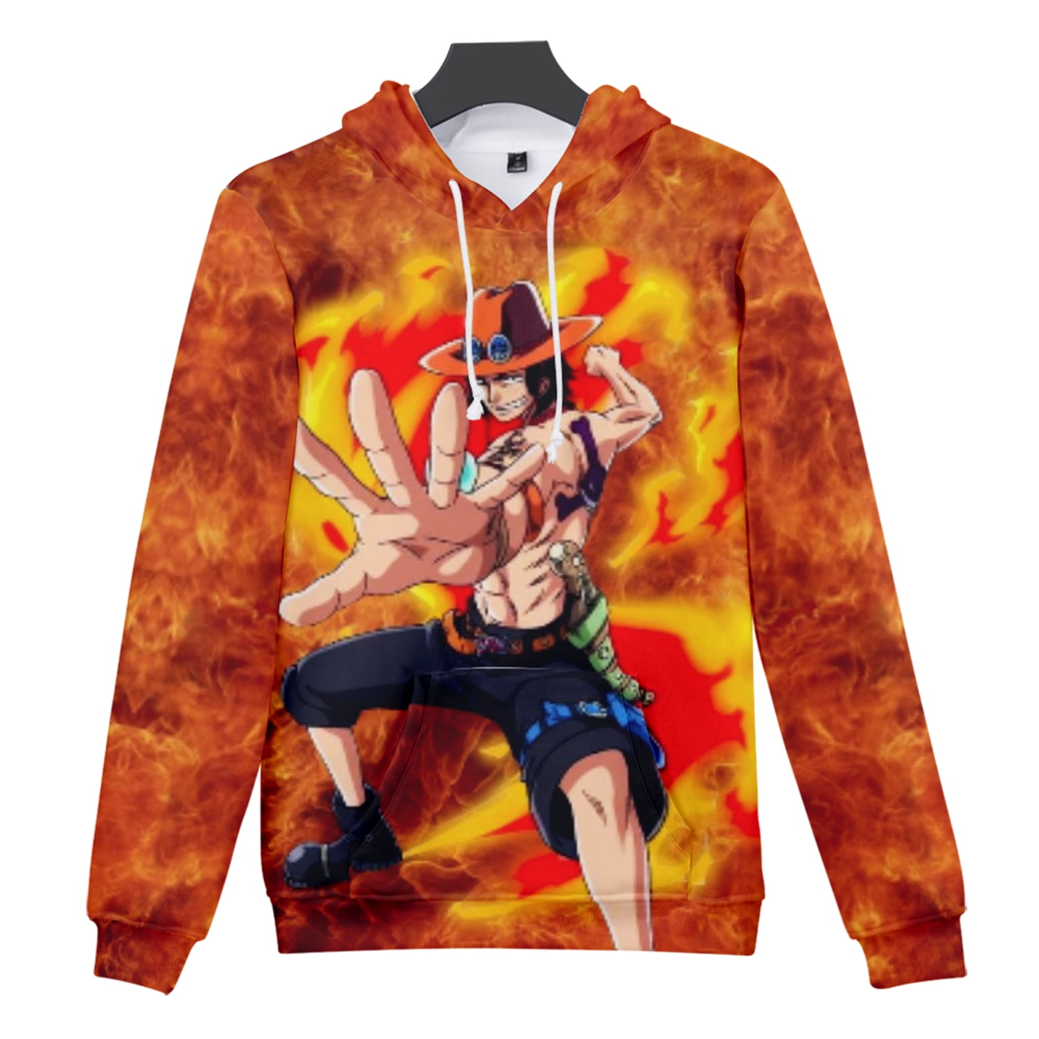 Mens Boys 3D Print Hooded Sweatshirts ONEPIECE Nigeria Ubuy - Main Image