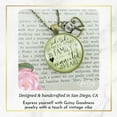 thumbnail image 4 of My Family Side by Side Necklace Gutsy Goodness Female Adult Bronze Metal Jewelry, 4 of 8