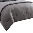 thumbnail image 2 of Benjara BM225159 Polyester Comforter Set with Geometric Print, Gray - King Size - 10 Piece, 2 of 5