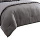 thumbnail image 2 of Juego de ropa de cama Benzara Queen de poliéster gris, 10 piezas, 2 of 5