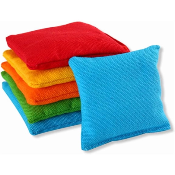 YANTONG Mini Bean Bags for Tossing Small Sized Bean Bags Set of 4 Multiple Random Color
