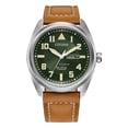 thumbnail image 1 of Reloj Citizen Avion Green Dial Day de Titanio para Hombre - BM8560-02X Citizen BM8560-02X, 1 of 2