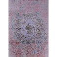 thumbnail image 1 of Ahgly Company Indoor Rectangle Mid-Century Modern Mauve Taupe Purple Area Rugs, 7' x 10', 1 of 1