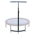 thumbnail image 2 of LEAPS & REBOUNDS 48" Adjusting Stability Bar & 48" Fitness Trampoline, Gray, 2 of 12