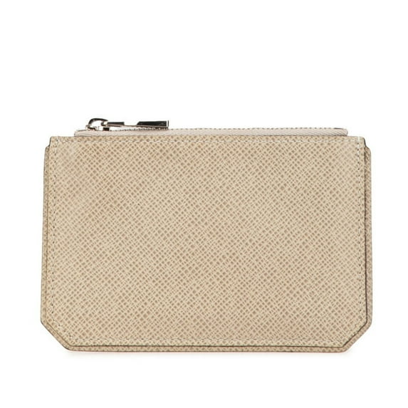 Pre-Owned Louis Vuitton Taiga Pochette Cle Coin Case M32604 Beige Leather Women's LOUIS VUITTON