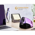 thumbnail image 4 of Bostitch Personal Electric pencl Sharpener, Powerful Stall-Free Motor, High Capacity Shavings Tray, Metallic Purple, 4 of 6