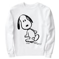 thumbnail image 1 of Peanuts - Camiseta de Snoopy de Manga Larga para Hombre (Blanco), 1 of 2