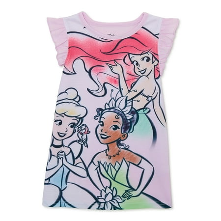 

Disney Princesses Toddler Girls Pajama Nightgown Sizes 2T-5T