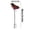 Red, variant on Solar Ground Insertion Light Outdoor Garden Lawn Decorative Stake Glowing Yard Light Auto Charging Orange