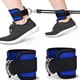 thumbnail image 2 of Estrela 1 par de correas de tobillo para sobornos de máquinas de cable, entrenamientos de glúteos, ejercicios de la parte inferior del cuerpo, correas ajustables para las piernas con acolchado de, 2 of 5