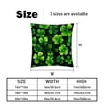 thumbnail image 5 of Saint Patrick's Day Velvet Throw Pillow Covers Set of 2 | Unique Patterns in 16x16, 18x18, 20x20 Inches |for Home Decor and Gifts | Includes Pillow Inserts | Throw Pillow Inserts Included, 5 of 6