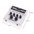 thumbnail image 3 of Mini Karaoke Sound Audio Mixer Stereo Echo Mixers Dual Microphone Inputs Support BT Recording MP3 Function for TV PC Smartphone Amplifier, 3 of 7