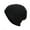 Black, variant on Alitao Beanie Running Hat Unisex Winter Cotton Hat Warm And Fleece Knitted Hat Winter Hats Khaki One Size