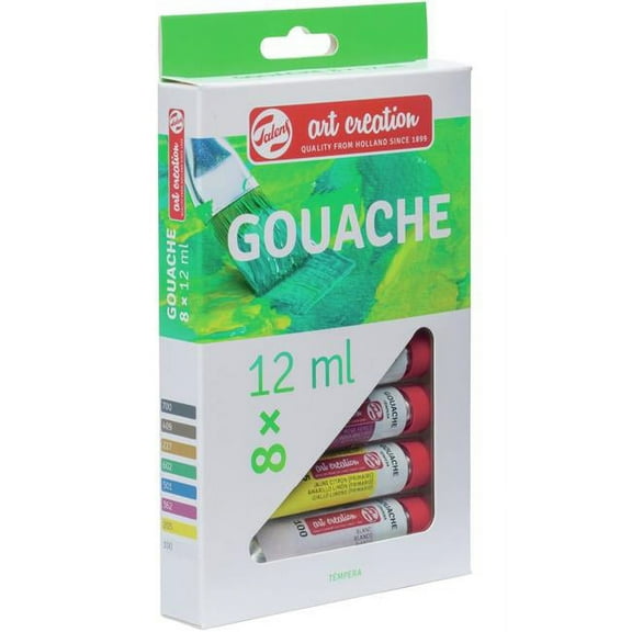 Royal Talens 9021608M Talens Gouache Set - 8 per Pack